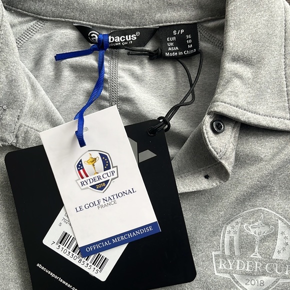 ✨NWT✨⛳️Abacus Ryder Cup 2018 Polo - Picture 3 of 7